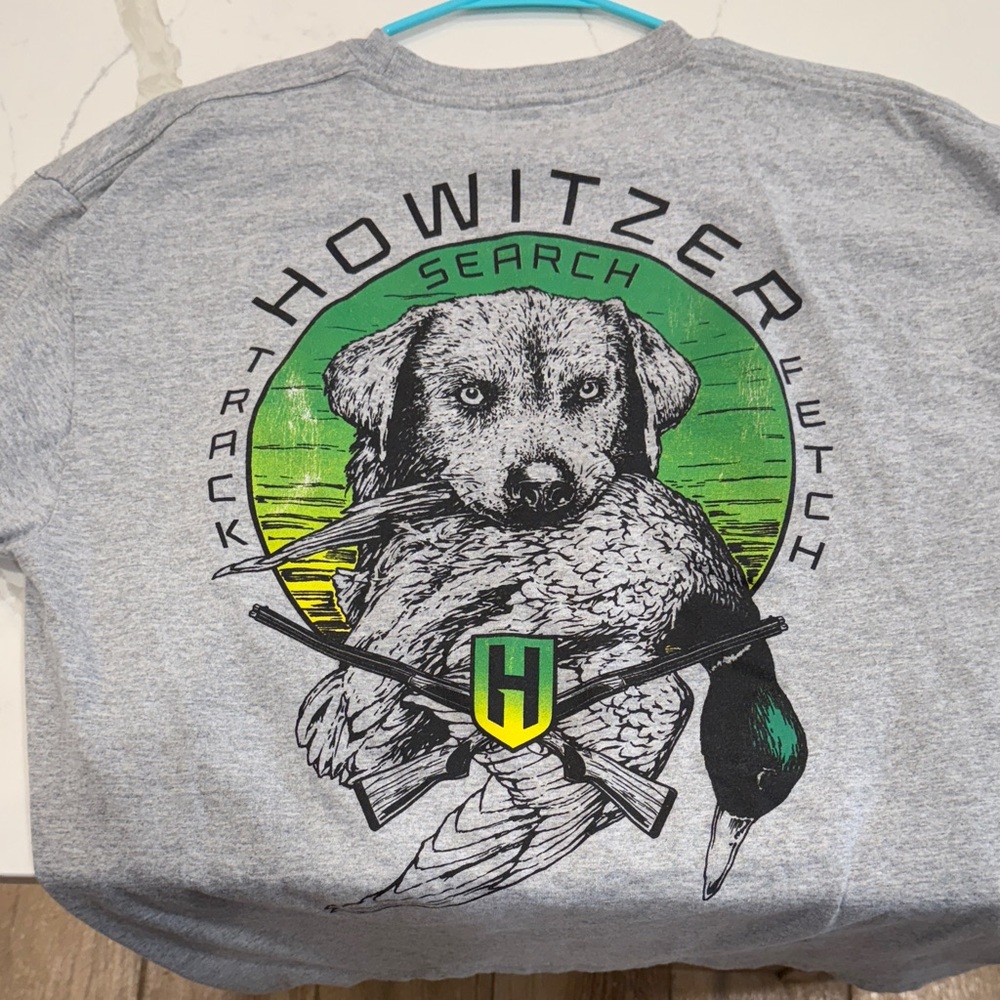 Howitzer Gray Graphic Tee - Short Sleeve